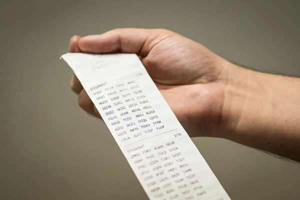 Causes of thermal printer illegible