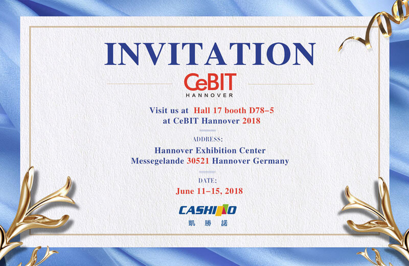 Cashino Invites You to CeBIT Hannover 2018